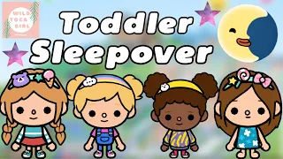 TODDLER SLEEPOVER 🌝 TOCA LIFE WORLD ✨