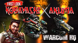 War Commander's Newest Addition: Get a First Look at the Powerful Kobayashi and Akuma Units