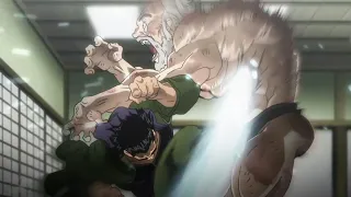 Kato cut off Dorian's ear, Baki is shocked when Gouki Shibukawa defeats Yanagi