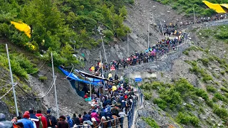 amarnath yatra complete details | amarnath yatra pahalgam to Hollycave paidal yatra