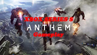 Anthem gameplay part 13 on Xbox Series S Sony x900h