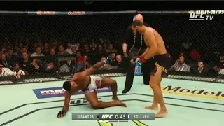 Kevin Holland UFC Debut against Thiago Santos | HD Fight Highlights