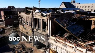 Tracing the 165-mile path of the Kentucky tornado’s destruction l ABCNL