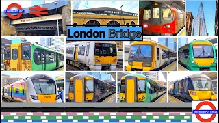 Trains at London Bridge [LBR] + Full Station Walkthrough! - BML / TCS /SEML (09/05/2022)