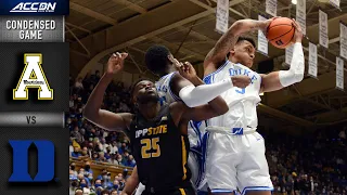 Appalachian State vs. Duke Condensed Game | 2021-22 ACC Men’s Basketball