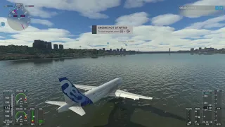 How Sully landed In the Hudson (flight Simulator)