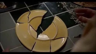 Breaking Bad Walter notice the missing piece of plate and confronts with Krazy-8.