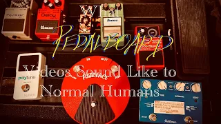 What Pedalboard Videos Sound Like to Normal Humans