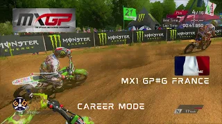 MXGP MX1 GP#6 ERNEE FRANCE PC 2021 KEYBOARD FIRST PERSON GAMEPLAY CAREER MODE