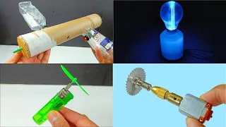5 SIMPLE DC MOTOR INVENTIONS - That Works Extremely Well || Top 5 DC Motor Life Hacks