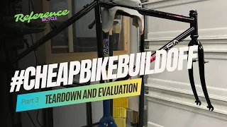 Cheap Bike Build Off Part 3 - Frame and Parts Inspection