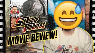 Starship Troopers Reaction! First Time Watching This Sci-Fi Classic - Should've Seen It By Now
