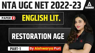 Restoration Age in English Literature for UGC NET Paper 2, UGC NET 2023