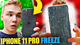 ZAMROZIŁEM i WYSADZIŁEM IPHONE 11 PRO MAX | Freeze Test