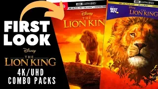 THE LION KING 2019 DVD: 4K/UHD+Blu-ray at Target & Best Buy | First Look Disc Covers | Movie Insider