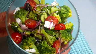 BROCCOLI SALAD. How delicious and quick to cook broccoli