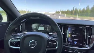 2021 Volvo S60 B5 AWD 250HP   0 -100 kmh  Acceleration Hızlanma