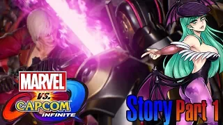 Let's Play Marvel vs Capcom Infinite - Story Mode Part 1