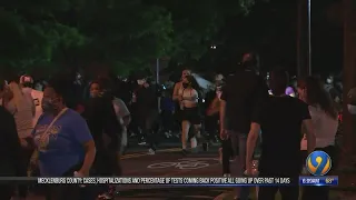 13 people arrested during 2nd night of protests in Charlotte, police say