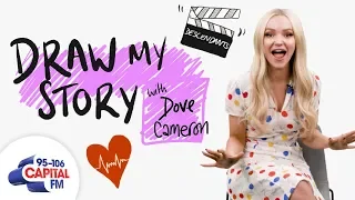 Dove Cameron’s Terrifying Final Day Filming Descendants | Draw My Story | Capital