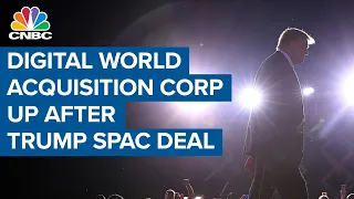 Digital World Acquisition Corp soars after Trump SPAC deal