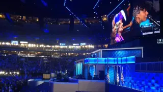 Alicia Keys performs at DNC