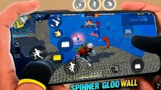 SPINNER  GLOOWALL TUTORIAL HANDCAM POCO  F4 GT📱 SETTING🔅 FREEFIRE