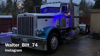 12 Gauge Gen III Air Ride Kit Install on a Peterbilt 389  Установка пневмо системы Часть 2