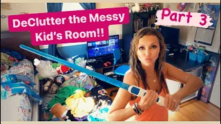 Hoarders ❤️ Declutter the Extremely Messy Kid’s Room Part 3! My Child is a Minimalist!