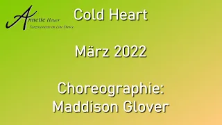 Cold Heart - Line Dance (Demo und Anleitung)