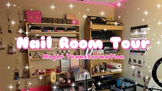 NAIL ROOM TOUR 2022 | ROOM TOUR | ORGANIZATION TIPS & TRICKS | NAIL DESK TOUR | BEGINNER