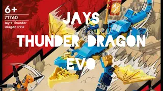 LEGO ninjago Jay’s thunder dragon EVO set 71760 review