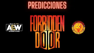 Predicciones AEW×NJPW Forbidden Door 2022.