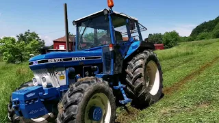 Ford 6610 and pottinger novacat 250 first mowing