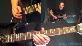 You Shook Me All Night Long Solo Lesson - AC/DC - Famous Solos
