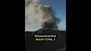 Did You Know That MOUNT ETNA...? #Shorts