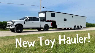 32 Hour Road Trip for a New Toy Hauler. Mileage and Power review. 2022 F 350 7.3 Godzilla Tremor