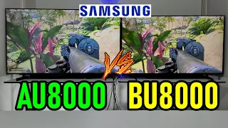 Samsung AU8000 vs BU8000 Dynamic Crystal Color Smart TVs 4K UHD Which is Better?