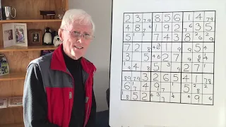Sudoku Tutorial # 91 part 2.  YOU TRY IT, I TRY IT  (A difficult puzzle)