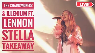 The Chainsmokers & Illenium ft. Lennon Stella Takeaway @ Lollapalooza Chicago 2019 Live