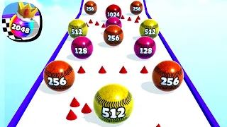 Ball Merge 2048 - All Levels Ball Gameplay Android, iOS ( Level 3183 - 3193 )