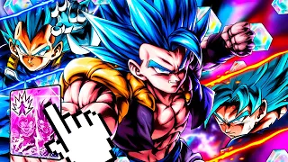 FUSÃO NO MEIO DA PARTIDA?! UM NOVO GOGETA BLUE LF CHEGOU AO 6° ANIVERSÁRIO DO DRAGON BALL LEGENDS!