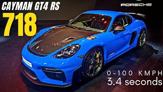 Porsche Cayman 718 GT4 RS 🔥 Rs 2.5 crore ki sports car mein kya hai KHAAS 😏