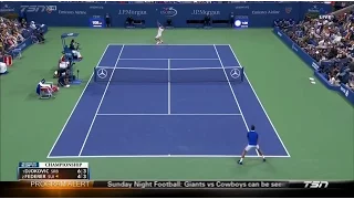 Djokovic vs Federer (2015 US Open) Final Highlights HD