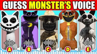 IMPOSSIBLE 🔊 Guess The MONSTER'S VOICE | Poppy Playtime Chapter 3 + Zoonomaly | Catnap, Dogday