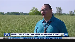 Tribes call for action after mass grave found