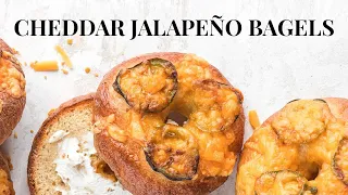 Cheddar Jalapeno Bagels