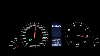 Mercedes-Benz C55 AMG 0-200 acceleration