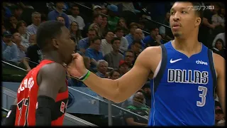 Grant Williams BI*CH Slaps Dennis Schröder - Raptors vs Mavs | Nov 8, 2023