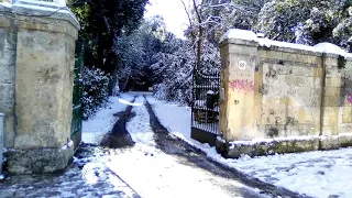 Neve / Snow, Via Roma, Gioia del Colle, Puglia / Apulia, Italy